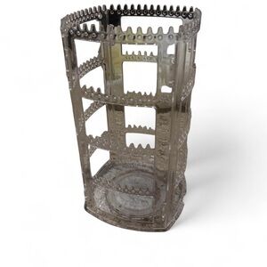Clear Rotating jewelry Organizer